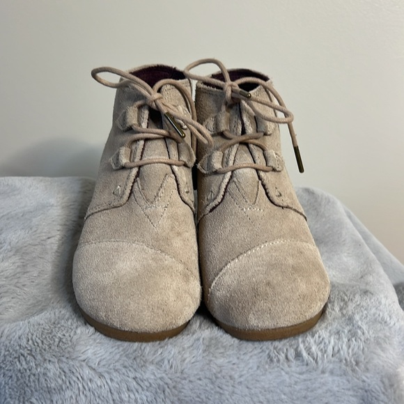 TOMS Kala Women's Wedge Ankle Boots - Great Used condition - Picture 4 of 10